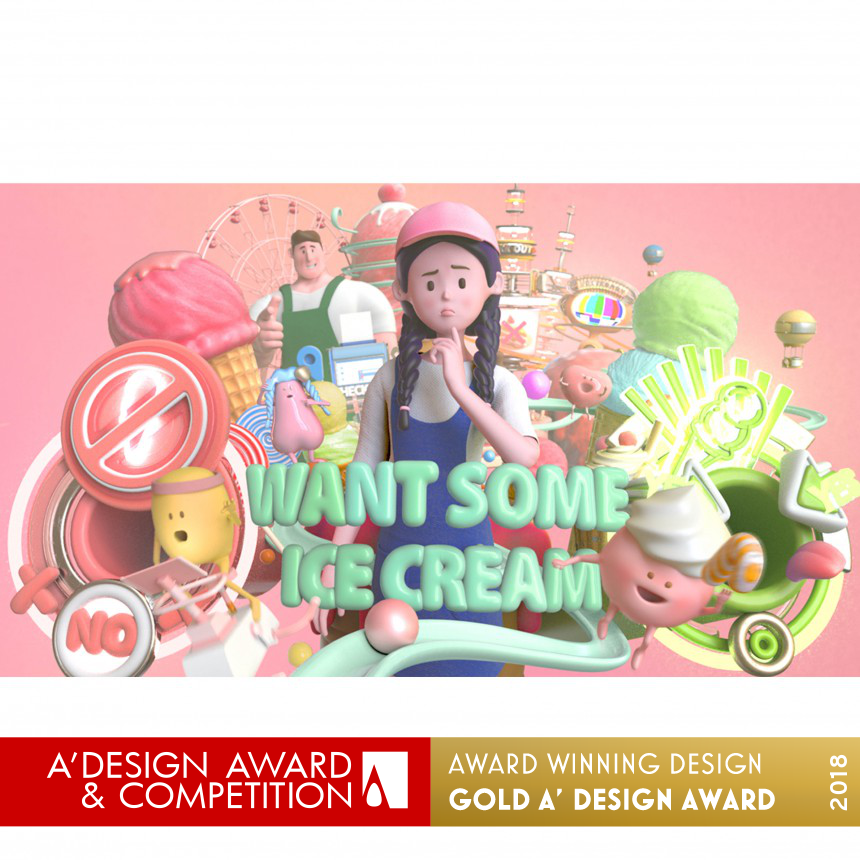 Want Some Ice Cream 3D Animation