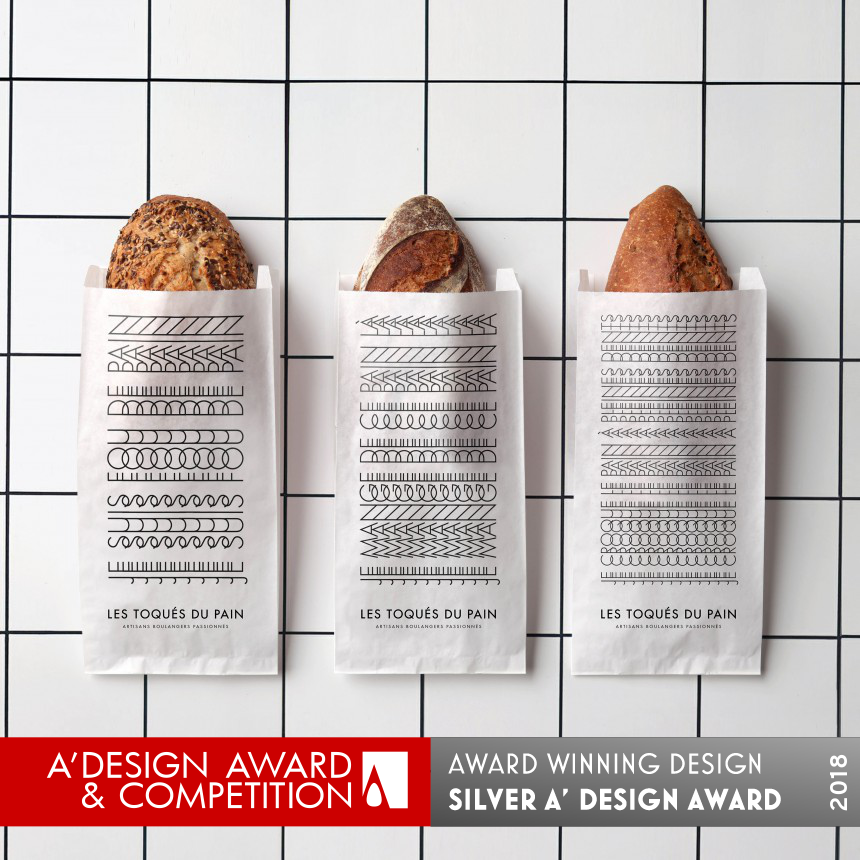 Les toqués du pain Visual Identity for a bakery