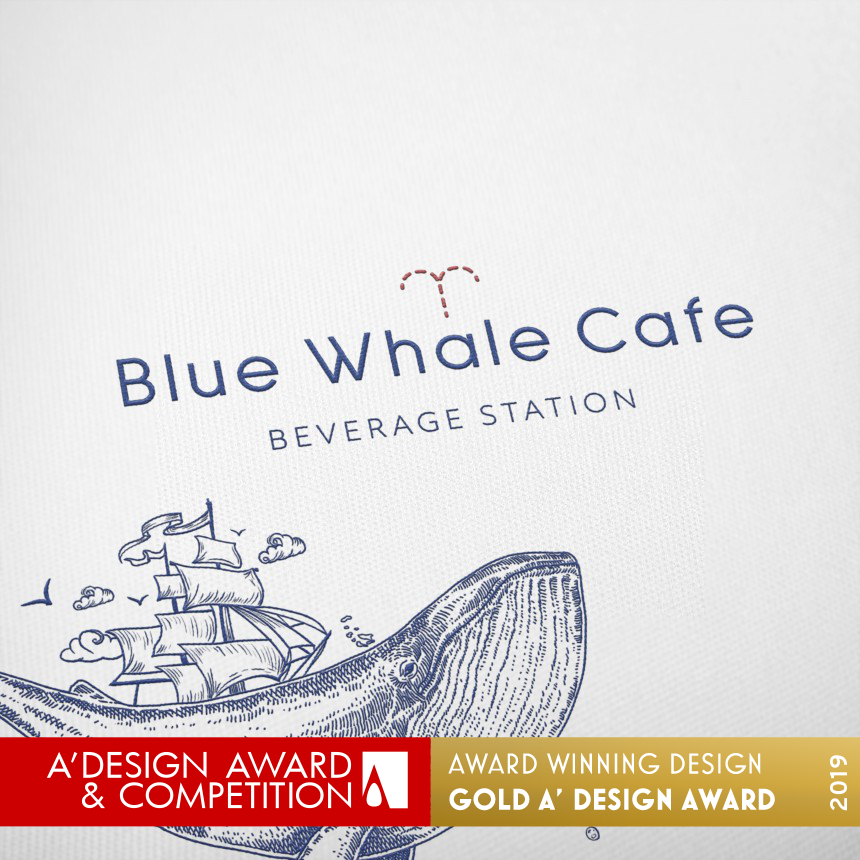 Blue Whale Café Café Branding