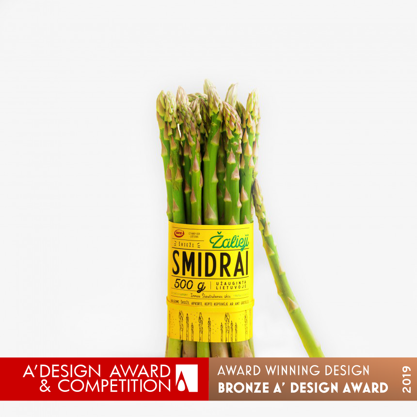 Green Asparagus Packaging Design
