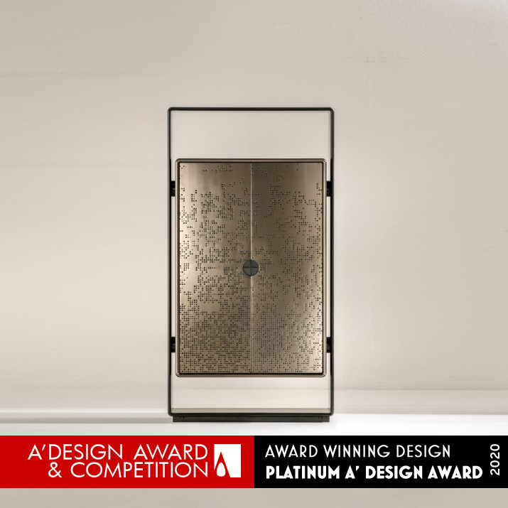 Talento Unlimited Cabinet by Edoardo Colzani Platinum Furniture Design Award Winner 2020 