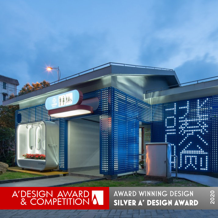 Trident Public Toilet by Yan Gu Silver Street Furniture Design Award Winner 2020 
