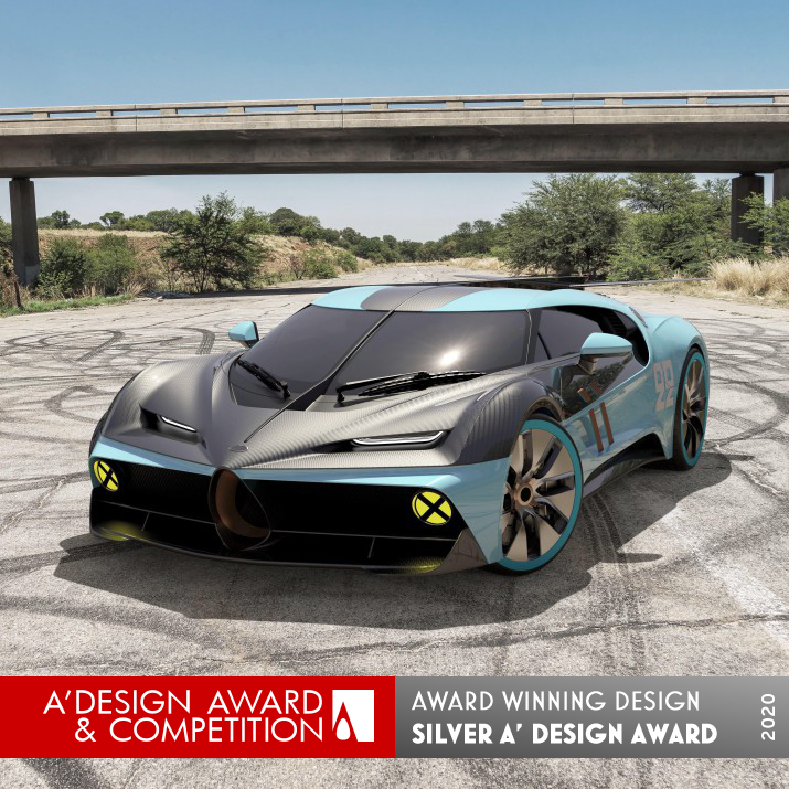 Brescia Hommage Hypercar by Robson Marques de Pontes Silver Vehicle, Mobility and Transportation Design Award Winner 2020 