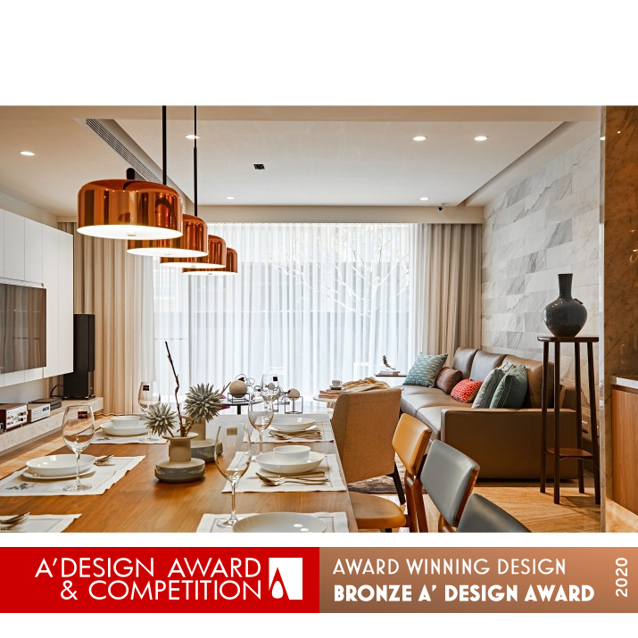 Tranquil Residence Resident by Tung Chieh Chen Bronze Interior Space and Exhibition Design Award Winner 2020 