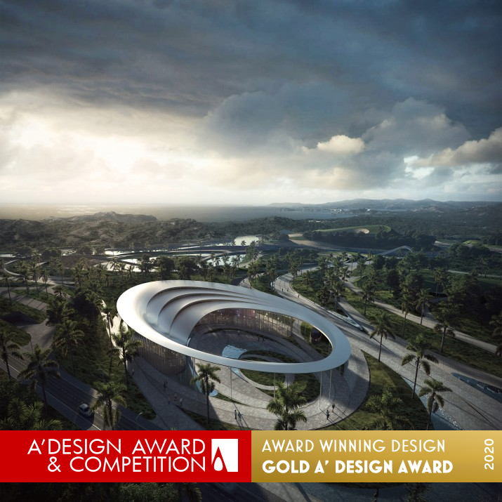 Haikou West Coast Southern Park Visitor Center by Yun Lu - MUDA Architects Golden Architecture, Building and Structure Design Award Winner 2020 