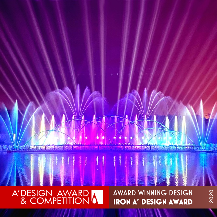 Glory Forever Installation Art by Li Chen Peng Iron Lighting Products and Fixtures Design Award Winner 2020 