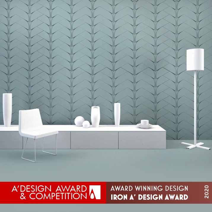 Tonk Mint Concrete Wall Tiles by Serhan Ertan Iron Building Materials and Construction Components Design Award Winner 2020 