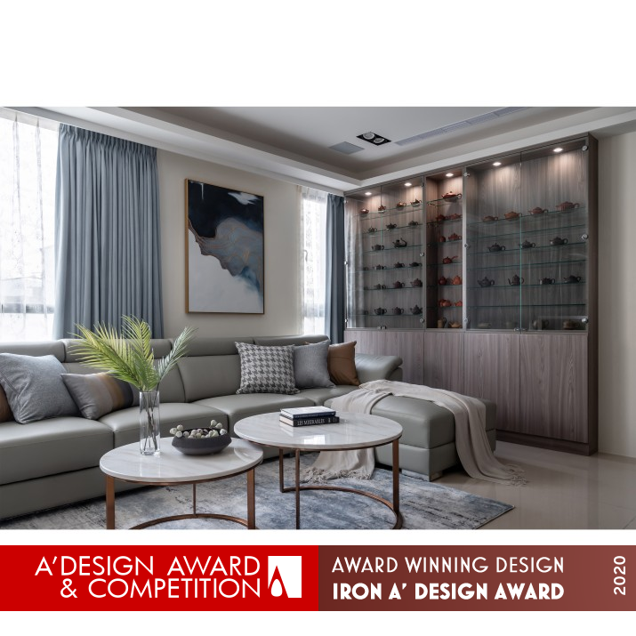 Yingtao Road Terrace House Residence by Ching Ling Ma Iron Interior Space and Exhibition Design Award Winner 2020 