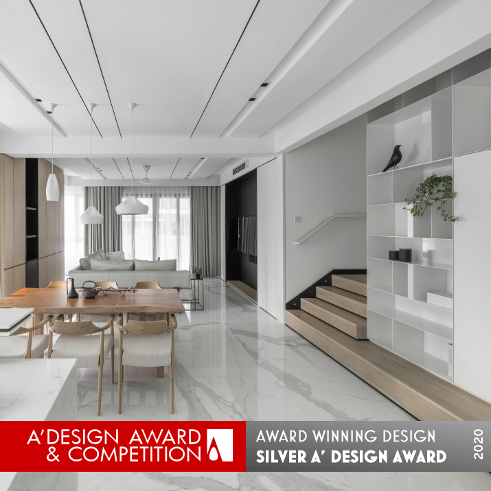 The Impact of White Residential Landed House by Tan Si Yuan Silver Interior Space and Exhibition Design Award Winner 2020 