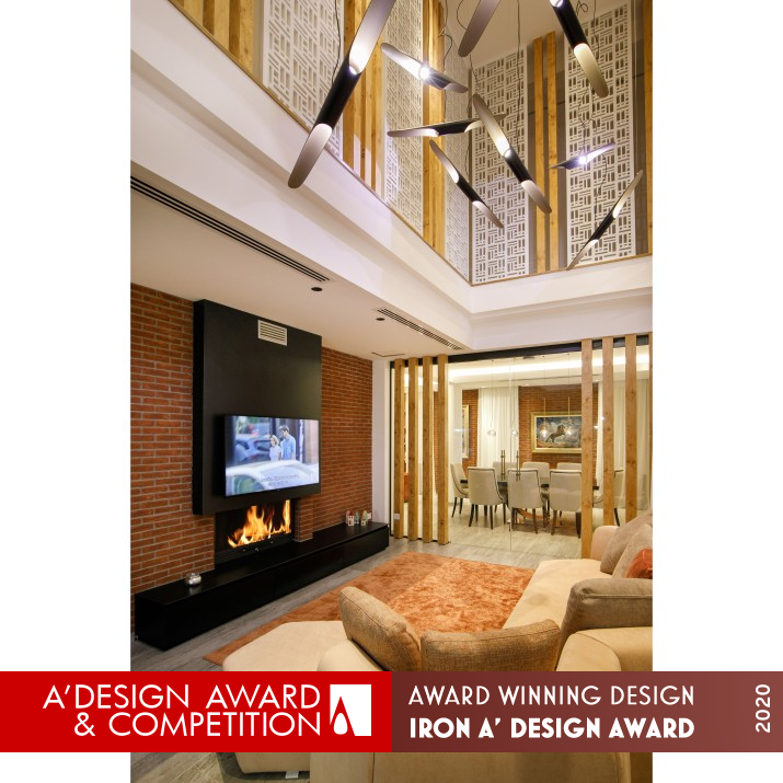 Angel VII Private Residence Residential House Interior Design by Irini Papalouka Iron Interior Space and Exhibition Design Award Winner 2020 