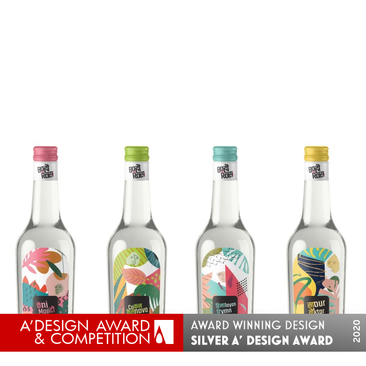 Boho Ras Packaged Cocktails by Abhijeet Thakur Silver Packaging Design Award Winner 2020 