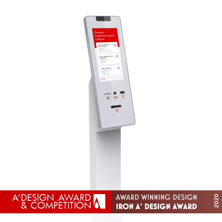 Akbank Queue Management System Queue Managment System by Akbank Staff Design Studio Team Iron Interface, Interaction and User Experience Design Award Winner 2020 