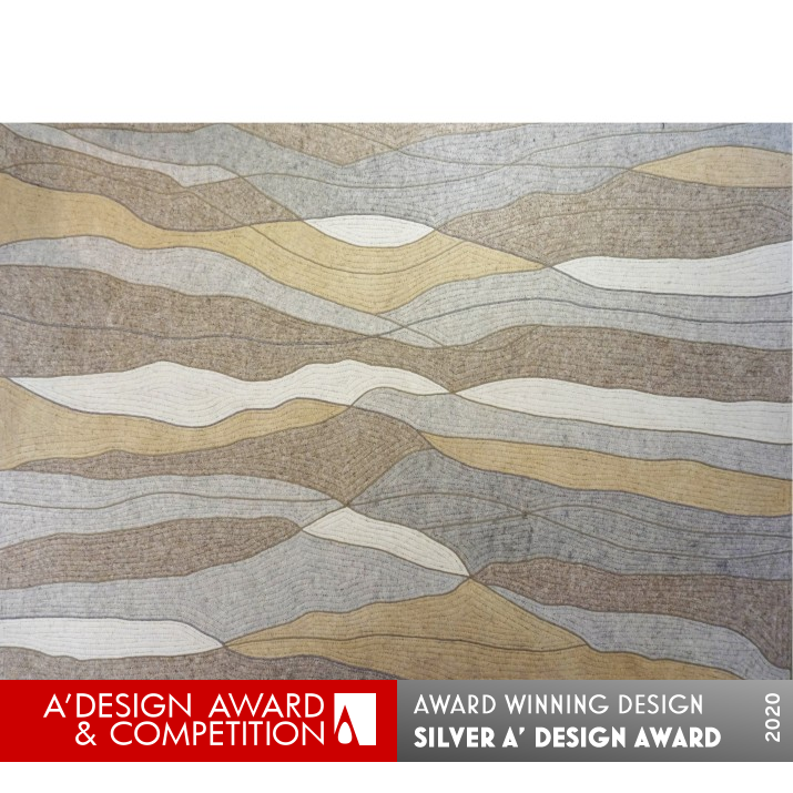 Umai Rug by Marina Begman Silver Furniture Design Award Winner 2020 