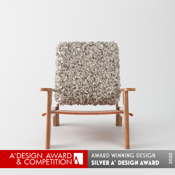 Cecilia Armchair by Linda Martins Silver Furniture Design Award Winner 2020 