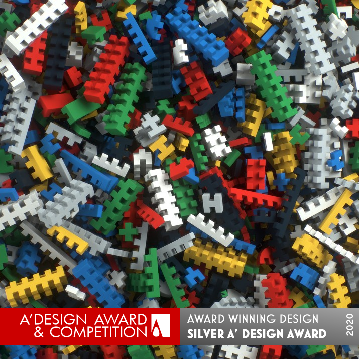 Kayoni Construction Set by Flemming S. Andersen Silver Toys, Games and Hobby Products Design Award Winner 2020 