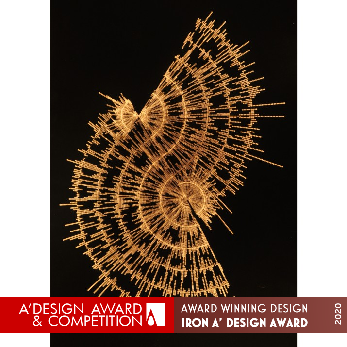 Crystal Visualizations Art Installation by Yingri Guan Iron Fine Arts and Art Installation Design Award Winner 2020 