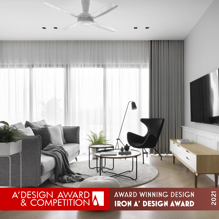 Simple Pleasures Residential - Condominium by Tan Si Yuan and Lee Sin Yee Iron Interior Space and Exhibition Design Award Winner 2021 