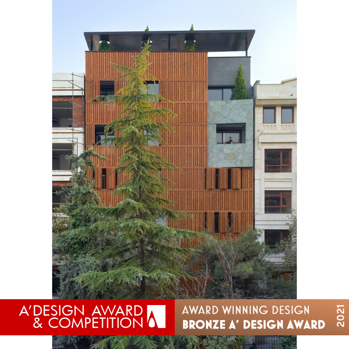 Pardis Kahneh Residenial by Nima Keivani Bronze Architecture, Building and Structure Design Award Winner 2021 