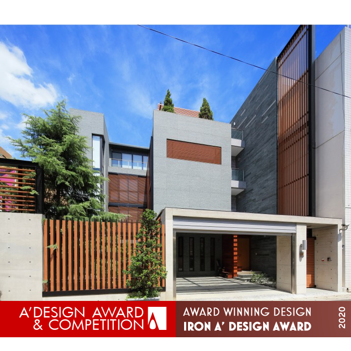 Hidden Home Residential Building by Ping-Hsin Chen Iron Architecture, Building and Structure Design Award Winner 2020 