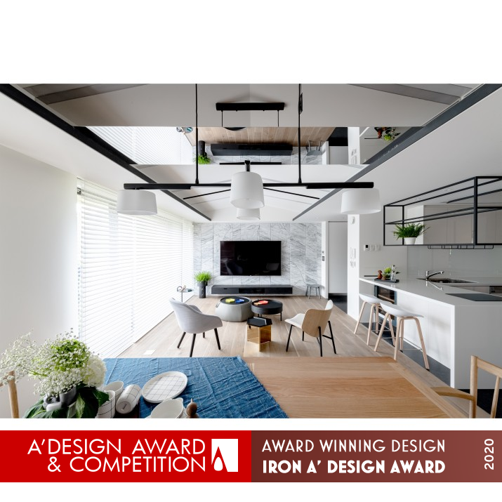 Graceful Home Residential Apartment by Ping-Hsin Chen Iron Interior Space and Exhibition Design Award Winner 2020 