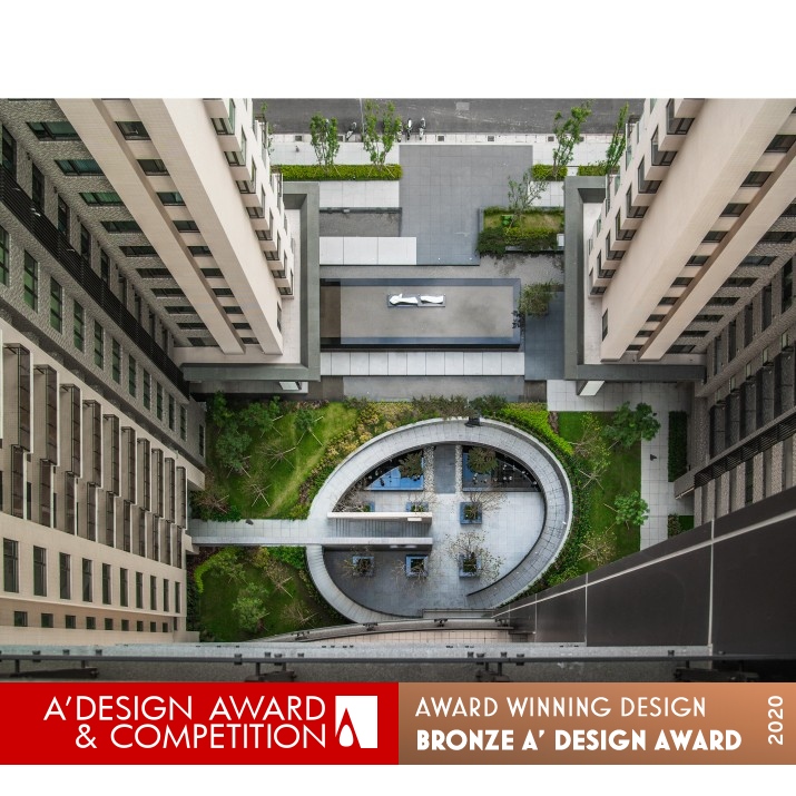Natural Flow Landscape by Hsu Fu Chu Bronze Landscape Planning and Garden Design Award Winner 2020 