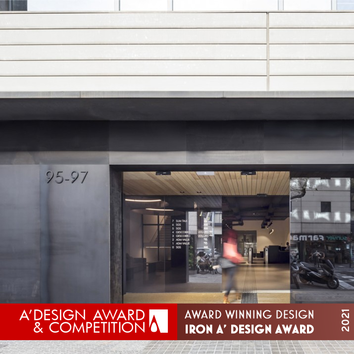 Avila Offices Interior Design by Jofre Roca Calaf Iron Interior Space and Exhibition Design Award Winner 2021 