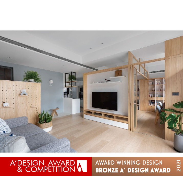 Doctors of Design Multi Residential by Hua Cheng and Hsiao-Li Lo Bronze Interior Space and Exhibition Design Award Winner 2021 