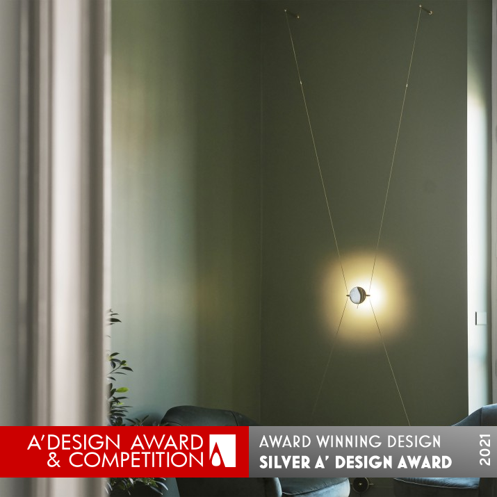 Stoccolma Flexible Lamp by Giulia Liverani - Olivelab Silver Lighting Products and Fixtures Design Award Winner 2021 