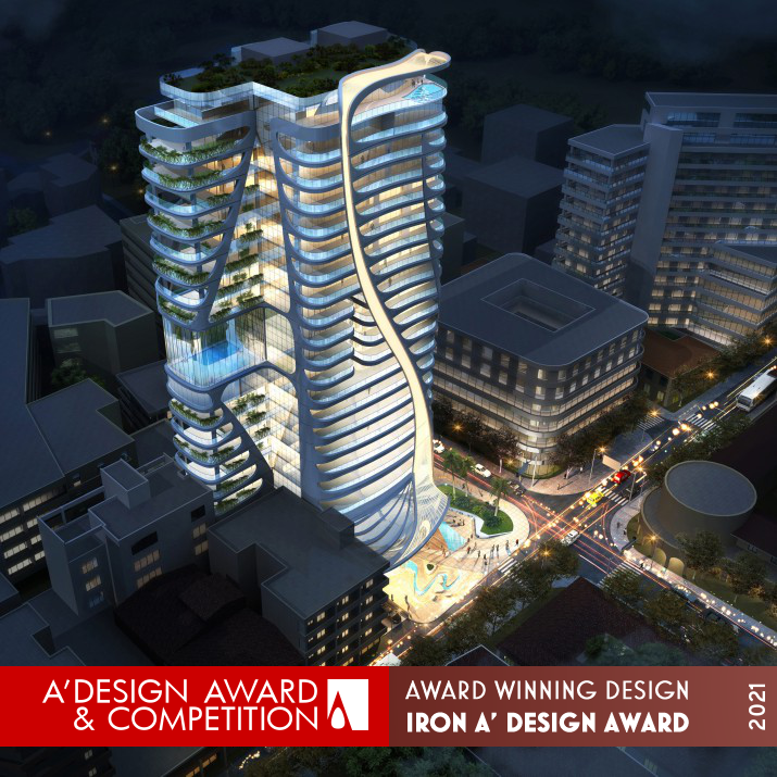KitionLuxury Apartment Larnaca Apartment by Link Architectural Design Consultant Iron Architecture, Building and Structure Design Award Winner 2021 
