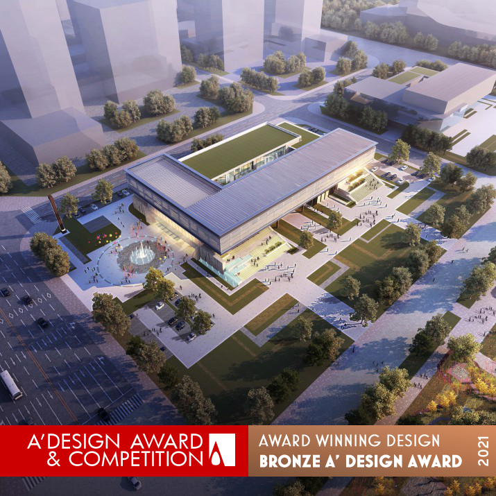 Congtai Urban Planning  Exhibition Hall by Design Link Architectural Design Consultant Bronze Architecture, Building and Structure Design Award Winner 2021 