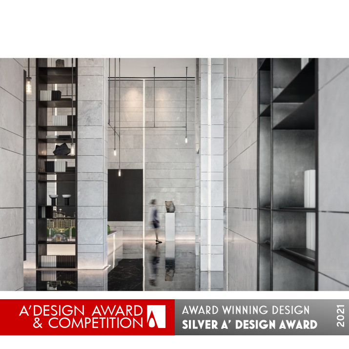 Tracing Clouds Sales Center by Li Zhang Silver Interior Space and Exhibition Design Award Winner 2021 