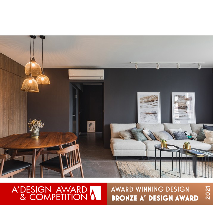 City Vue Residential Apartment by Elpis Interior Design Pte Ltd Bronze Interior Space and Exhibition Design Award Winner 2021 