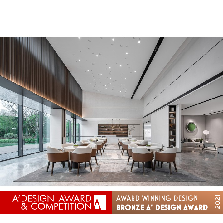 Lights and Shadows Sales Center by Li Zhang Bronze Interior Space and Exhibition Design Award Winner 2021 