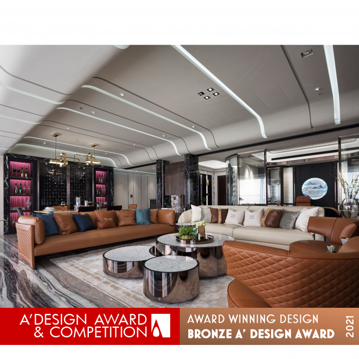 Scene Merge with Love Residence by Hsueh-Yu Yeh Bronze Interior Space and Exhibition Design Award Winner 2021 