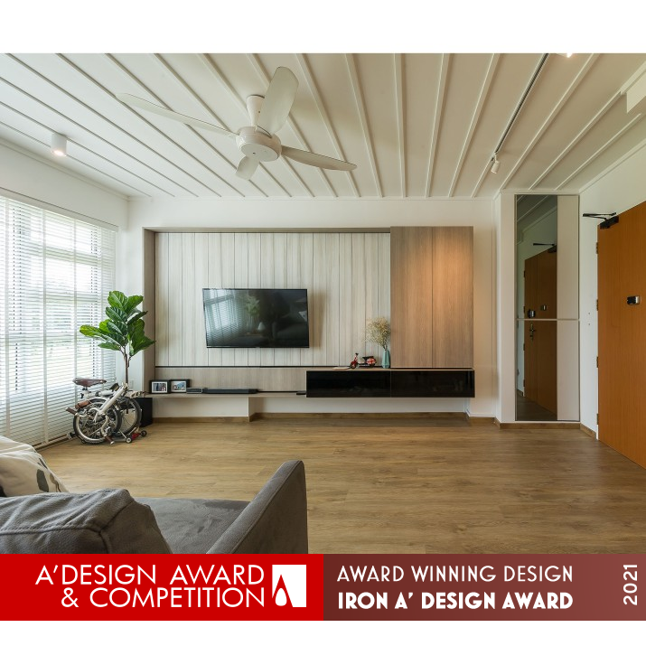 A Residences Residential Apartment by Elpis Interior Design Pte Ltd Iron Interior Space and Exhibition Design Award Winner 2021 