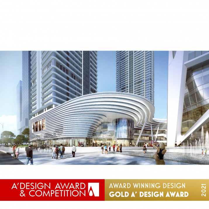 Sunac Chongqing A One Commercial Mixed Use Retail by AICO Golden Architecture, Building and Structure Design Award Winner 2021 