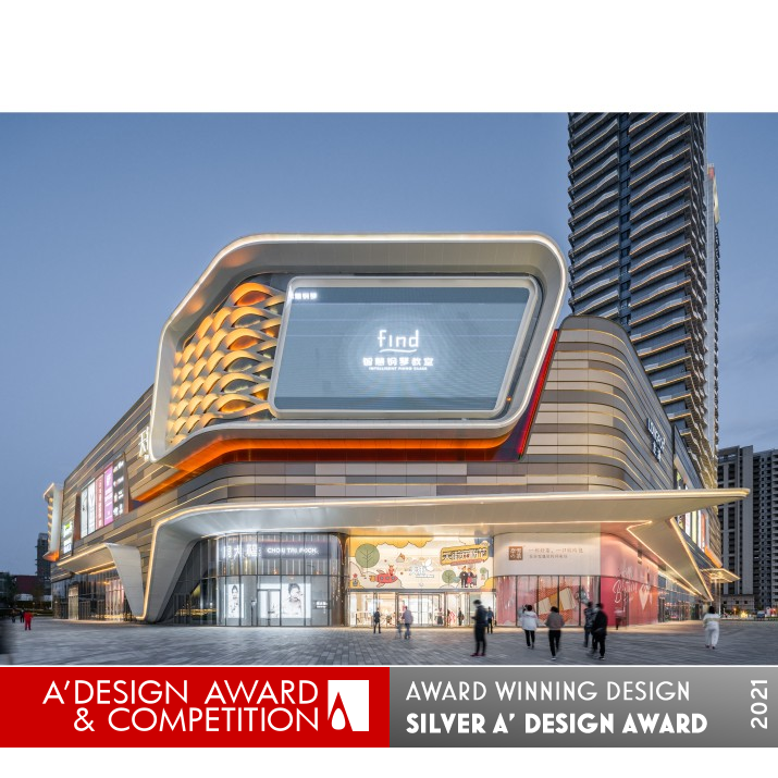 Longfor Hefei Paradise Walk Mixed-Use Office by AICO Silver Architecture, Building and Structure Design Award Winner 2021 