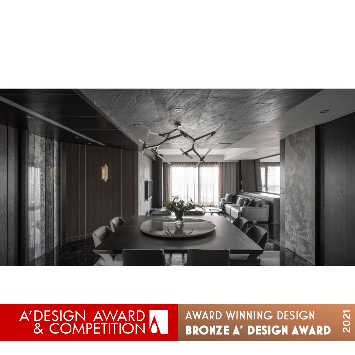 Side Face Residential Interior Design by Li-Yu Cheng Bronze Interior Space and Exhibition Design Award Winner 2021 