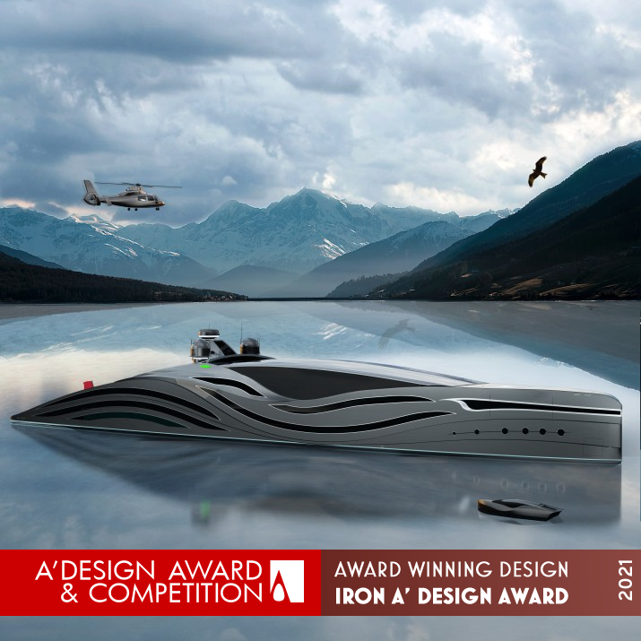 AQUILA Hydrogen Electric Yacht by Emre Aydin Iron Yacht and Marine Vessels Design Award Winner 2021 