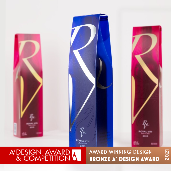 RV Wine by Hu Jijun Bronze Packaging Design Award Winner 2021 