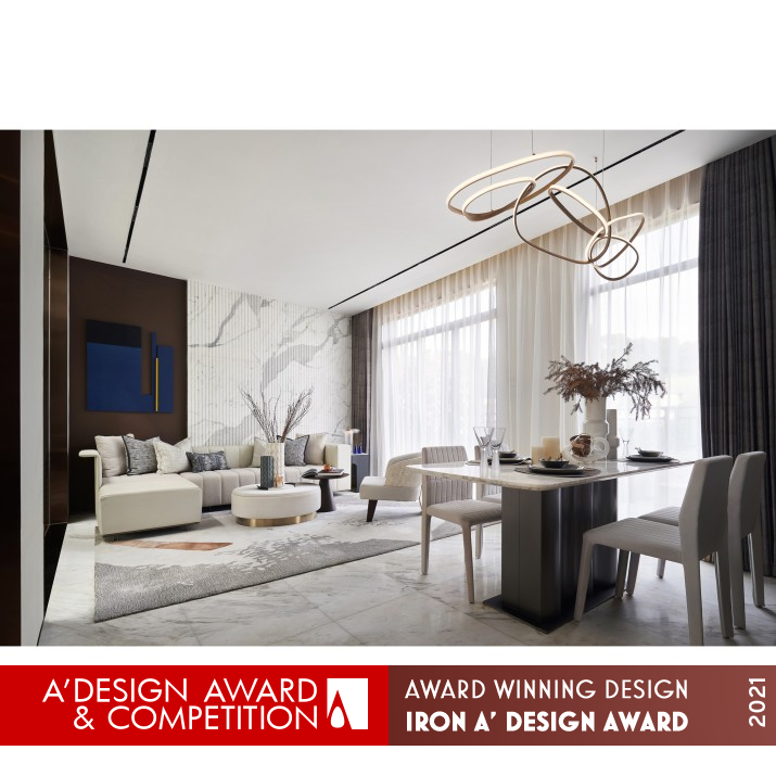 Moon River Commerce Villa by OPS Design Iron Interior Space and Exhibition Design Award Winner 2021 
