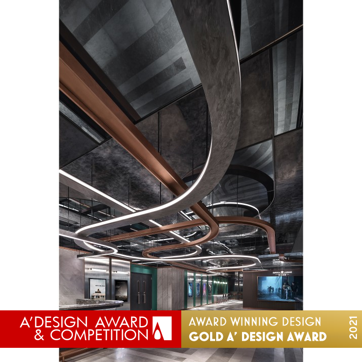 Fusionista Interior Design by Oft Interiors Ltd. Golden Interior Space and Exhibition Design Award Winner 2021 