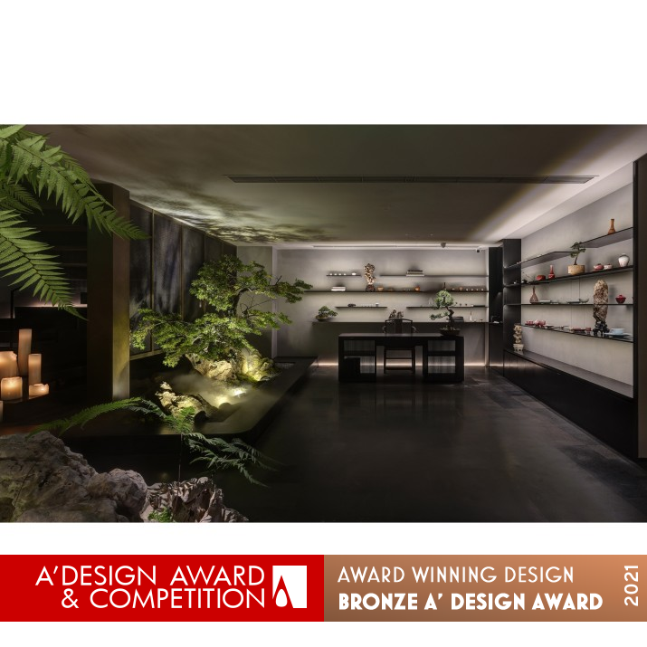 Huixian Lou Restaurant by Han Ao Bronze Interior Space and Exhibition Design Award Winner 2021 