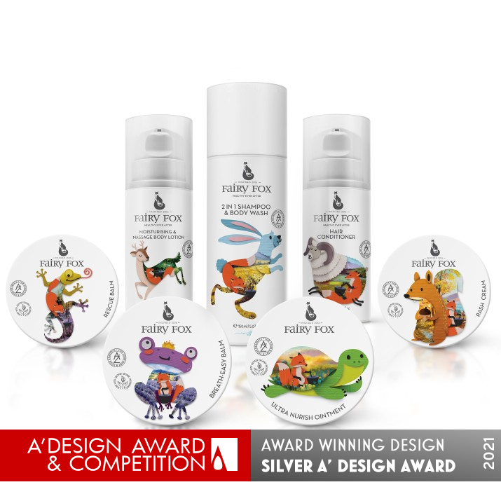 Fairy Fox Skincare  by Antonia Skaraki - A.S. Advertising Silver Packaging Design Award Winner 2021 