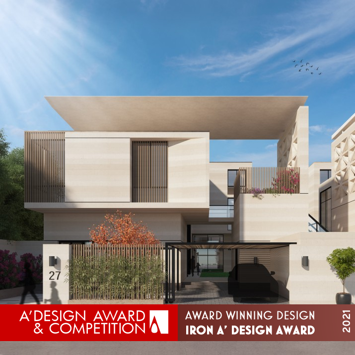 U Villa Residential House by Adel Badrawy Iron Architecture, Building and Structure Design Award Winner 2021 