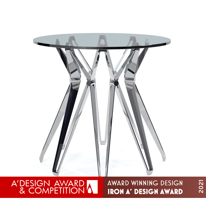 Khayyam Table by Ali Sharifi Omid Iron Furniture Design Award Winner 2021 