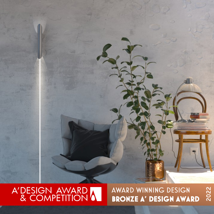 JD Wall Lamp by Andrea Cingoli Bronze Lighting Products and Fixtures Design Award Winner 2022 