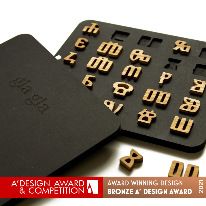 4N4 Design - Gla Gla Educational Puzzle by Ana Banic Gottlicher and Ivana Peko Bronze Toys, Games and Hobby Products Design Award Winner 2021 