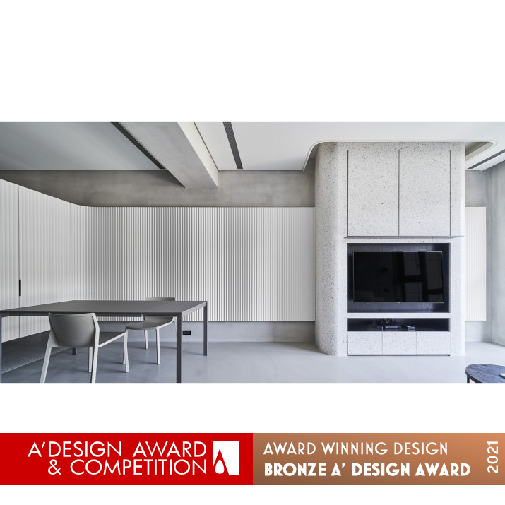 Taipei C House Residence by Chu Cheng Chang Bronze Interior Space and Exhibition Design Award Winner 2021 