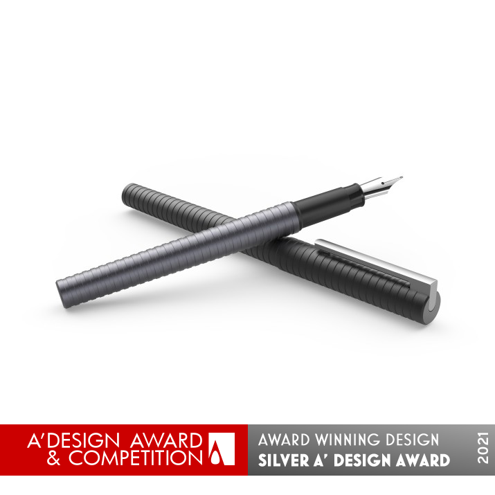 Eternity Pen by Yumeng Fan Silver Art and Stationery Supplies Design Award Winner 2021 